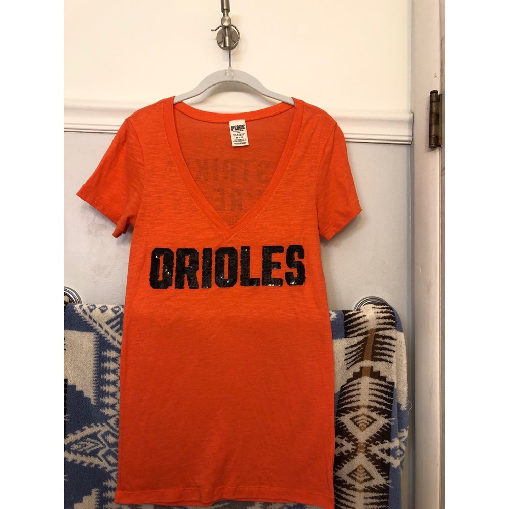•PINK• ORIOLES T-shirt, SIZE XL | TP
